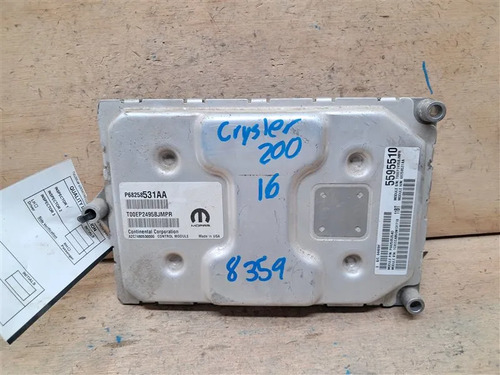 Computadora De Motor Ecm Pcm Chrysler 200 2016 2.4l 8359, foto 1