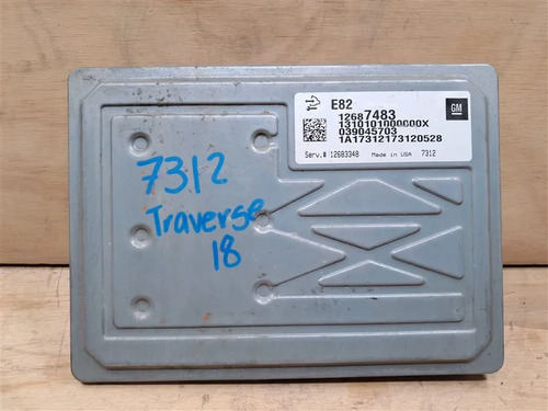 Computadora Motor Ecm Pcm Chevrolet Traverse 2018 3.6l 7312, foto 1