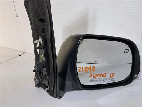 Espejo Delantero(a) Derecho Toyota Sienna 2015 5 Puertas, foto 1