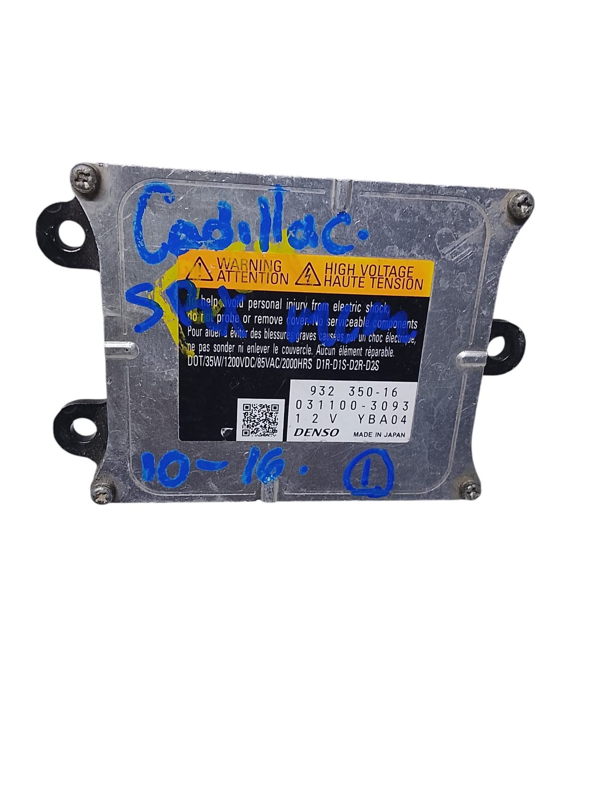 Cadillac Srx 2010 - 2016 Balastra Usado Original, foto 1