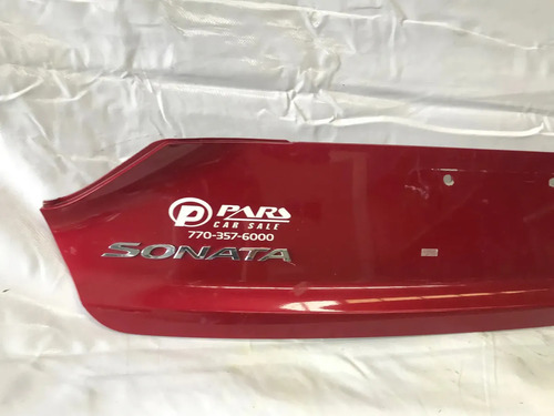 Moldura Exterior Trasera Roja Hyundai Sonata 2015-2017 Rojo, foto 1